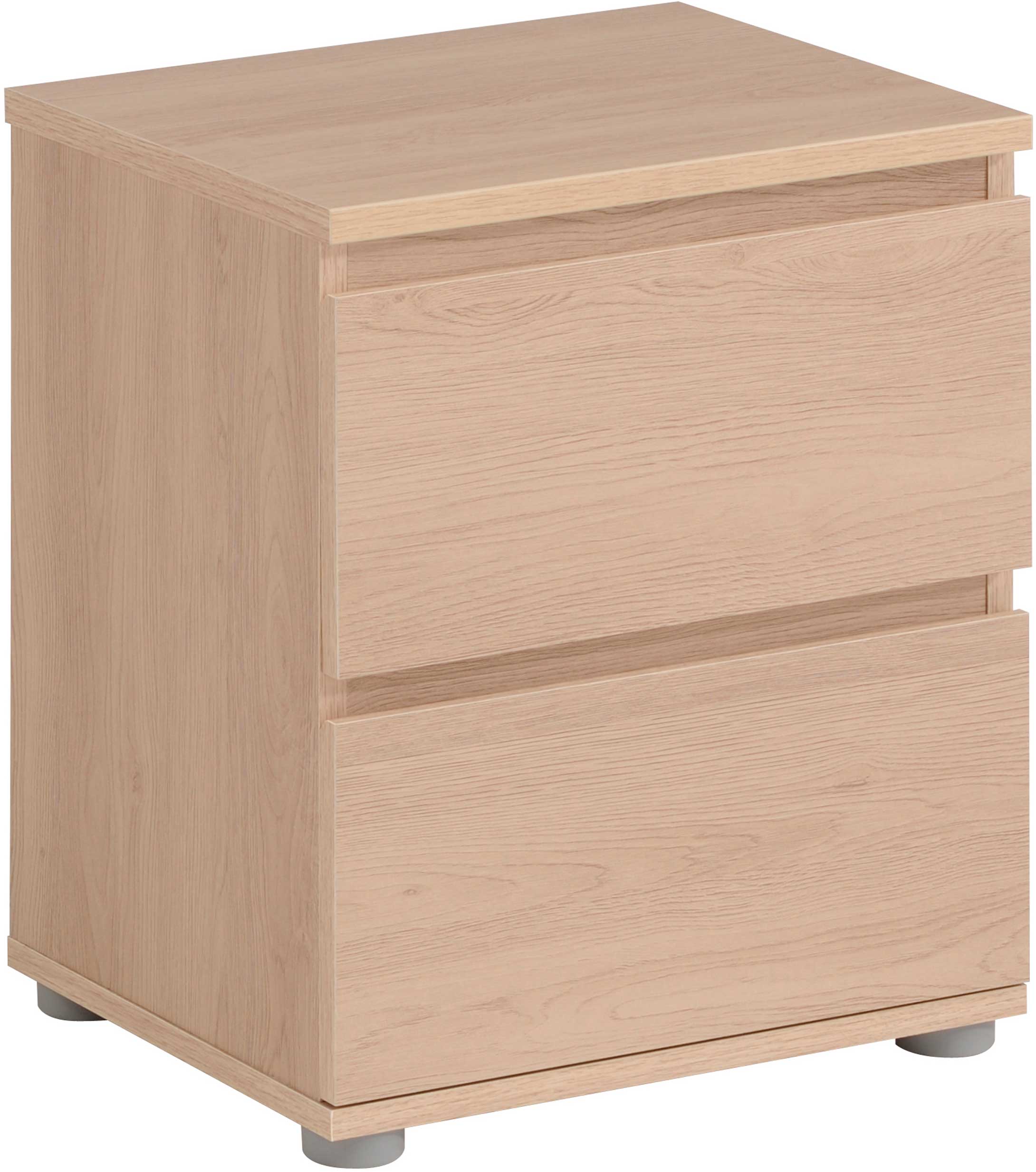 Table de chevet Nux 2 tiroirs - chêne - Image 4