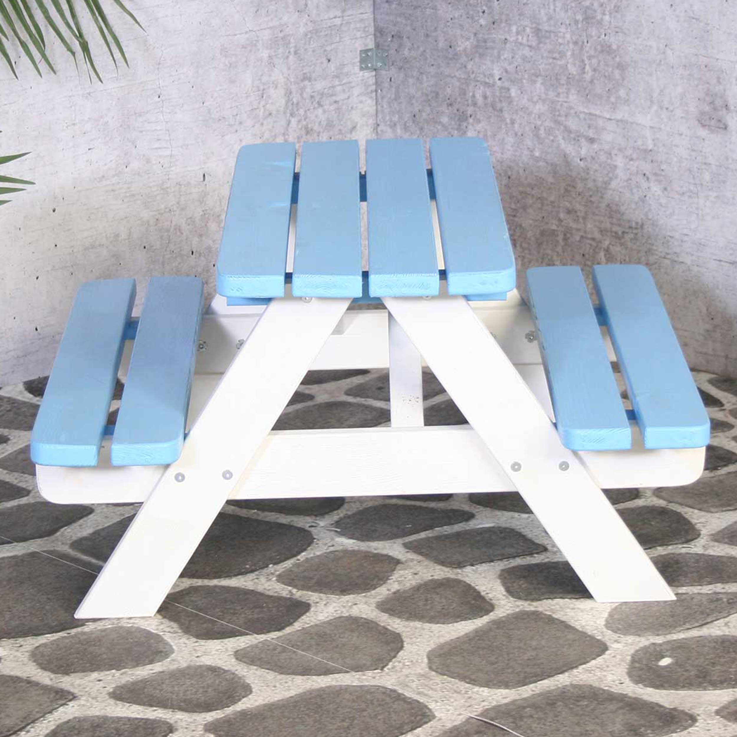 Table de pique-nique Mickey pour enfants – bleu