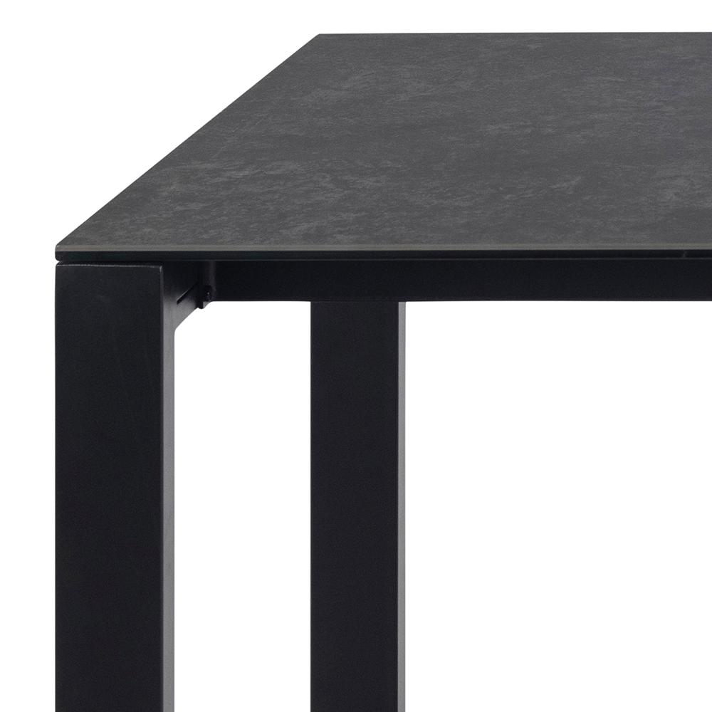 Table de salle à manger Brentford 200x90 cm - céramique/ noir - Image 2