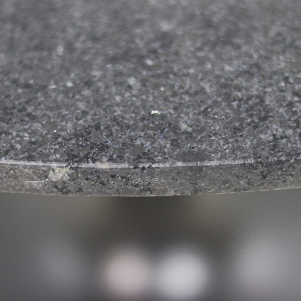 Table de salle à manger Carine 120cm marbre - noir - Image 3