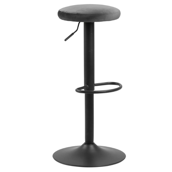 Tabouret de bar Finley - gris foncé - Image 5