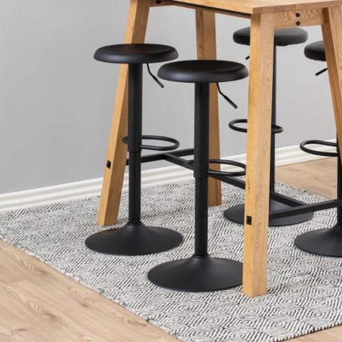 Tabouret de bar Finley - noir