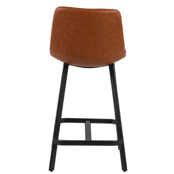 Tabouret de bar Origi - brun/noir - Image 4