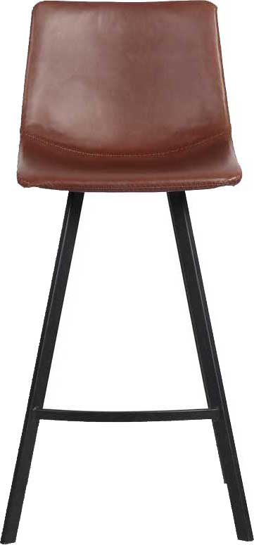 Tabouret de bar Ozan 68cm - brun - Image 6