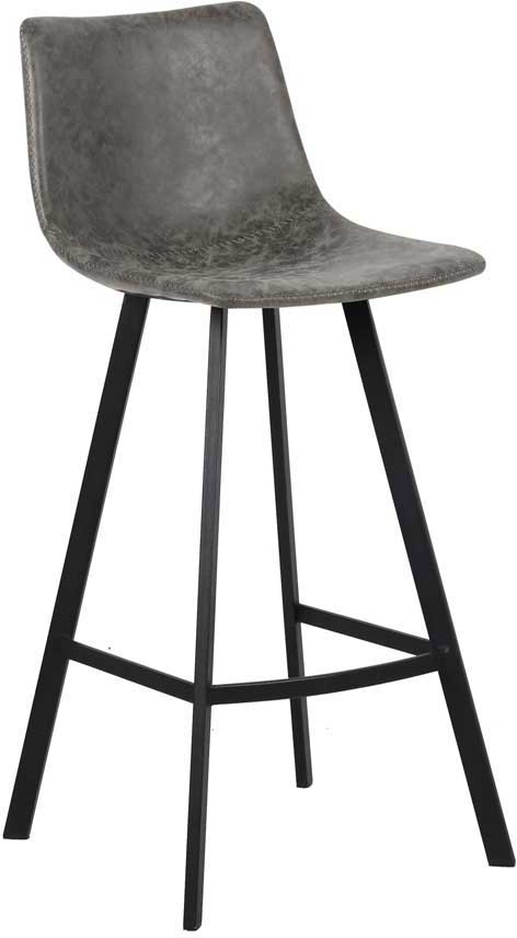 Tabouret de bar Ozan 78cm - gris - Image 8