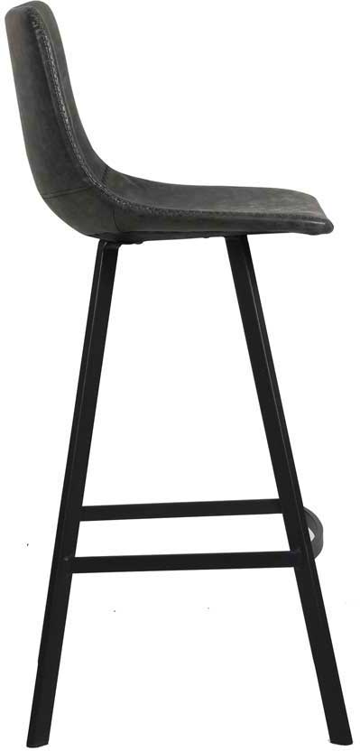 Tabouret de bar Ozan 78cm - noir - Image 3