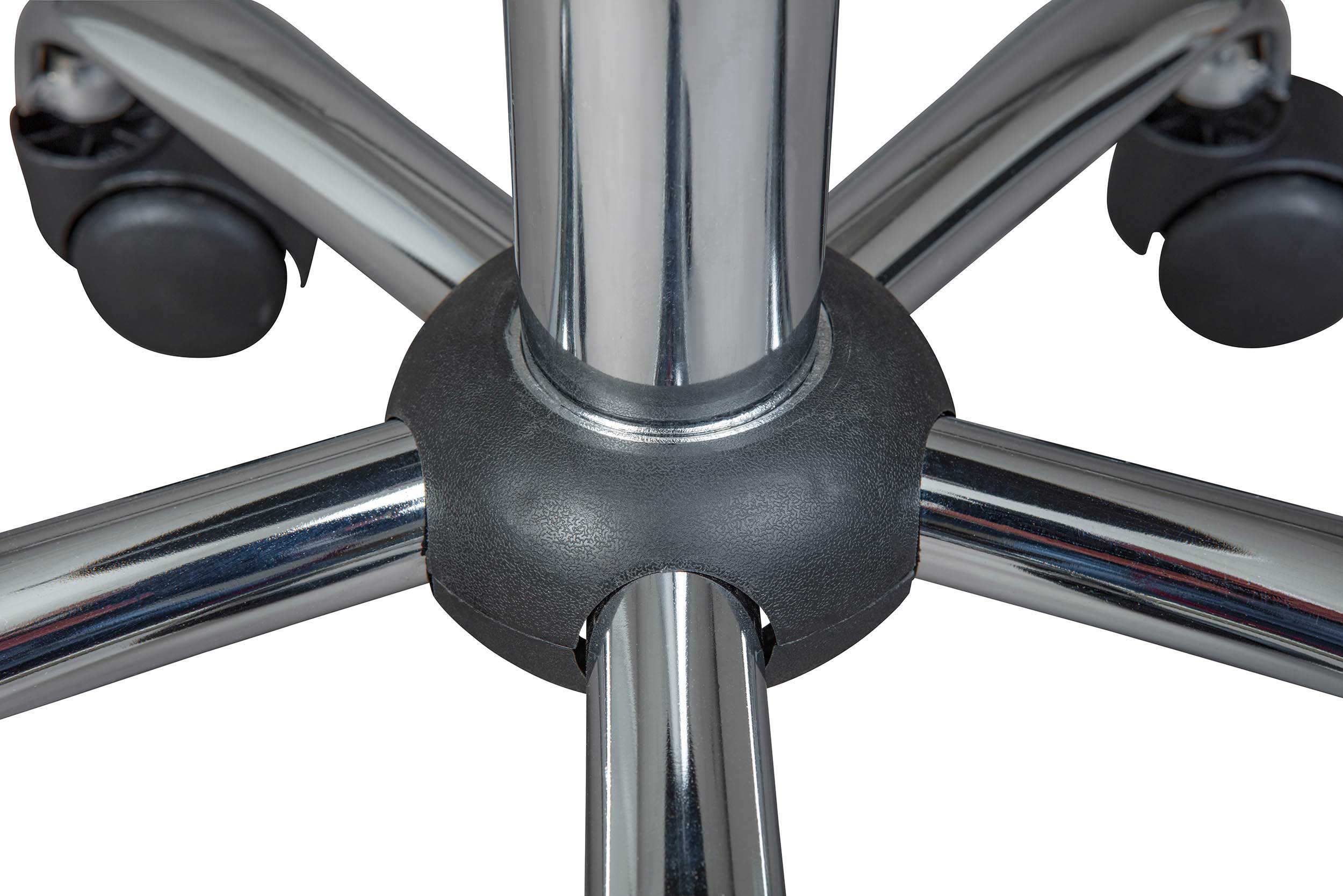 tabouret de bureau sur roulettes Asra - blanc - Image 2