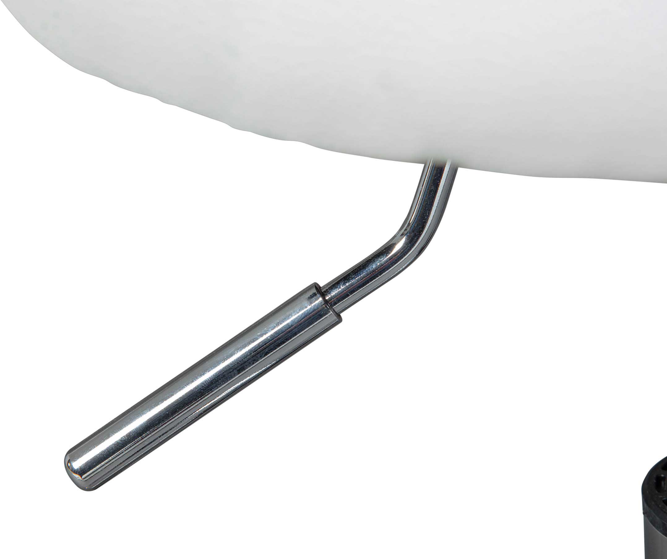 tabouret de bureau sur roulettes Asra - blanc - Image 4