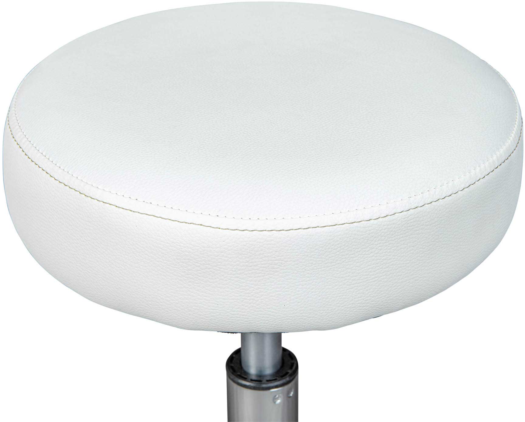 tabouret de bureau sur roulettes Asra - blanc - Image 6