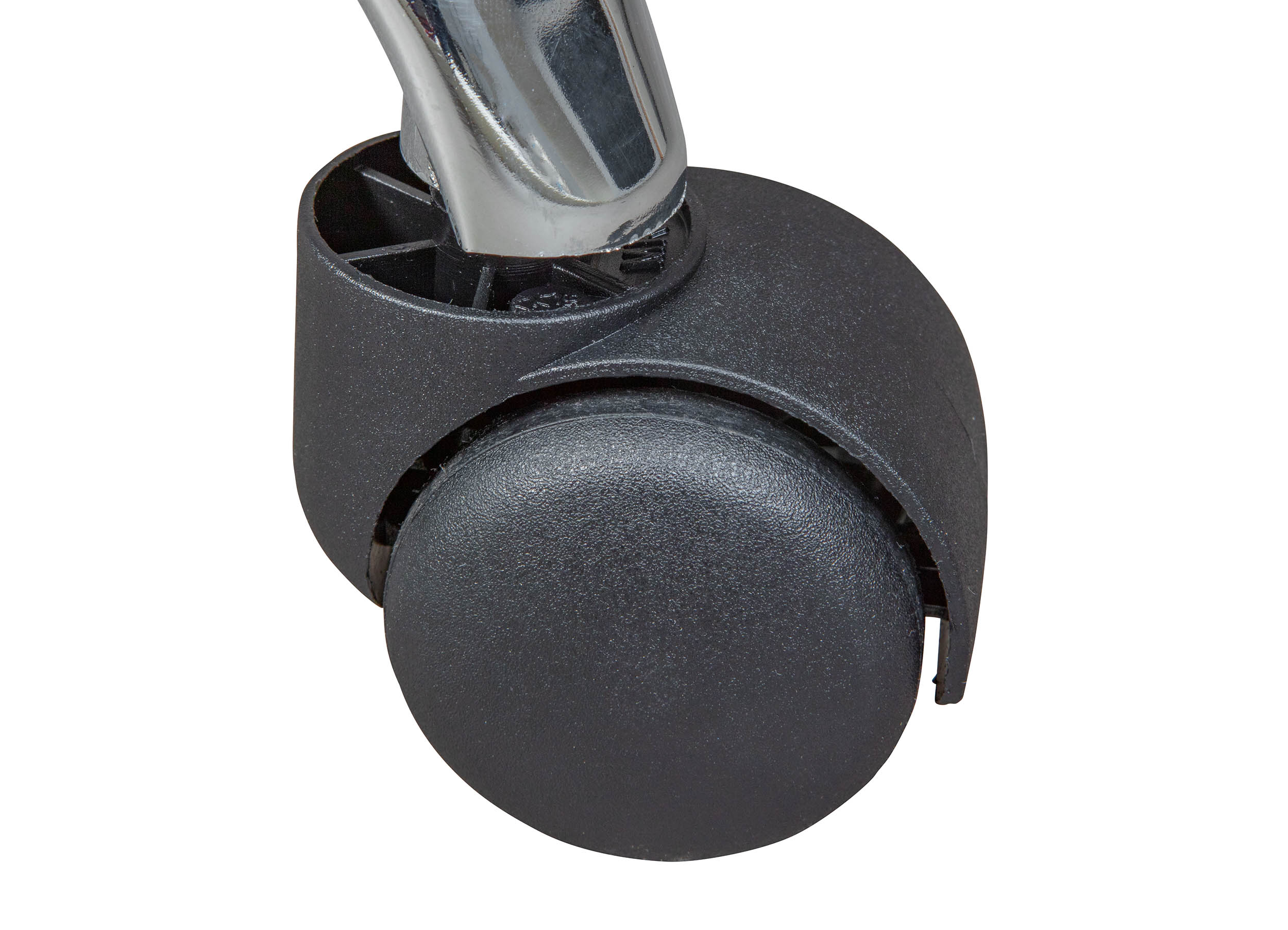 tabouret de bureau sur roulettes Asra - noir - Image 4