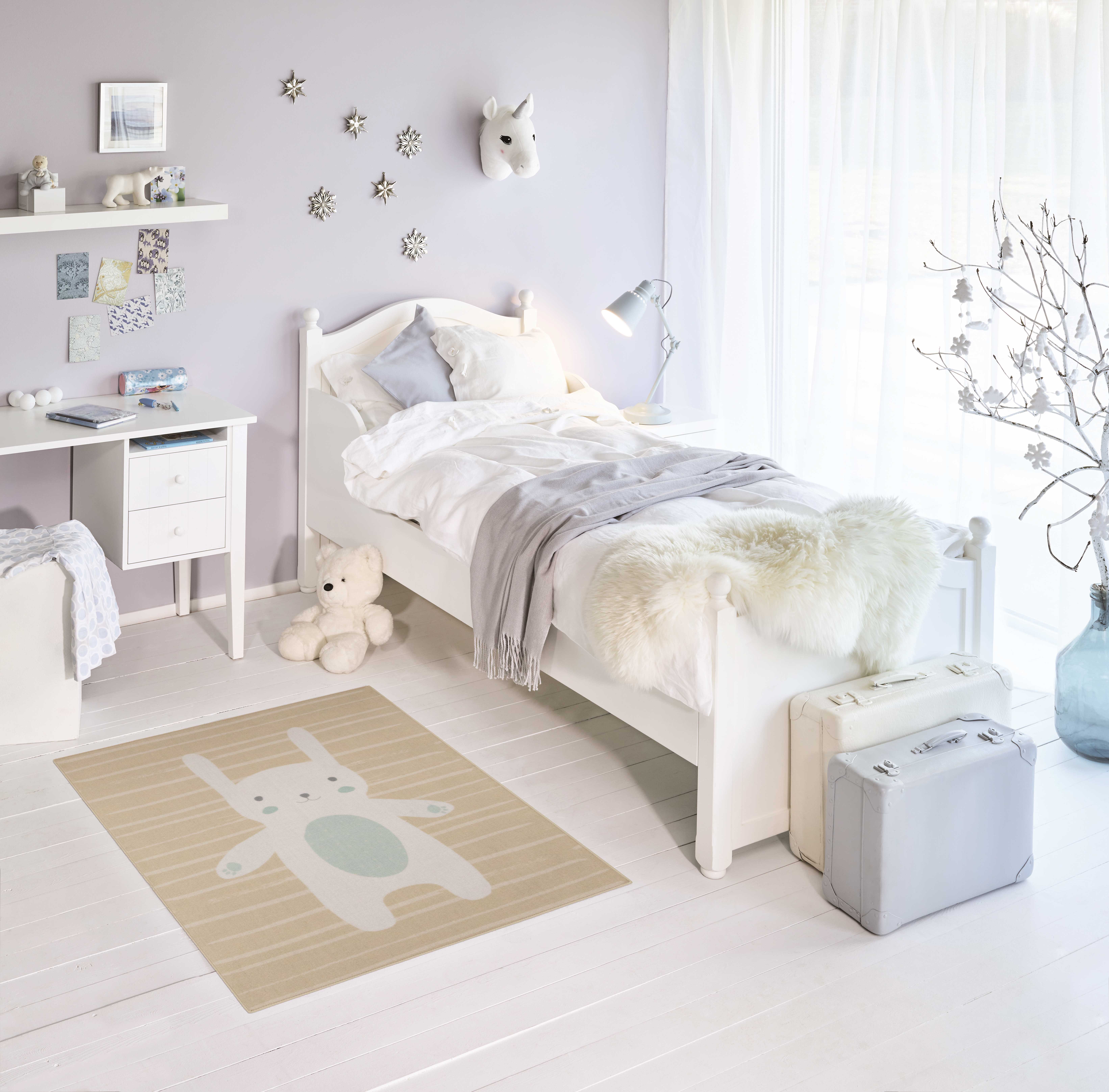 Tapis enfant Bunny - beige - Image 4
