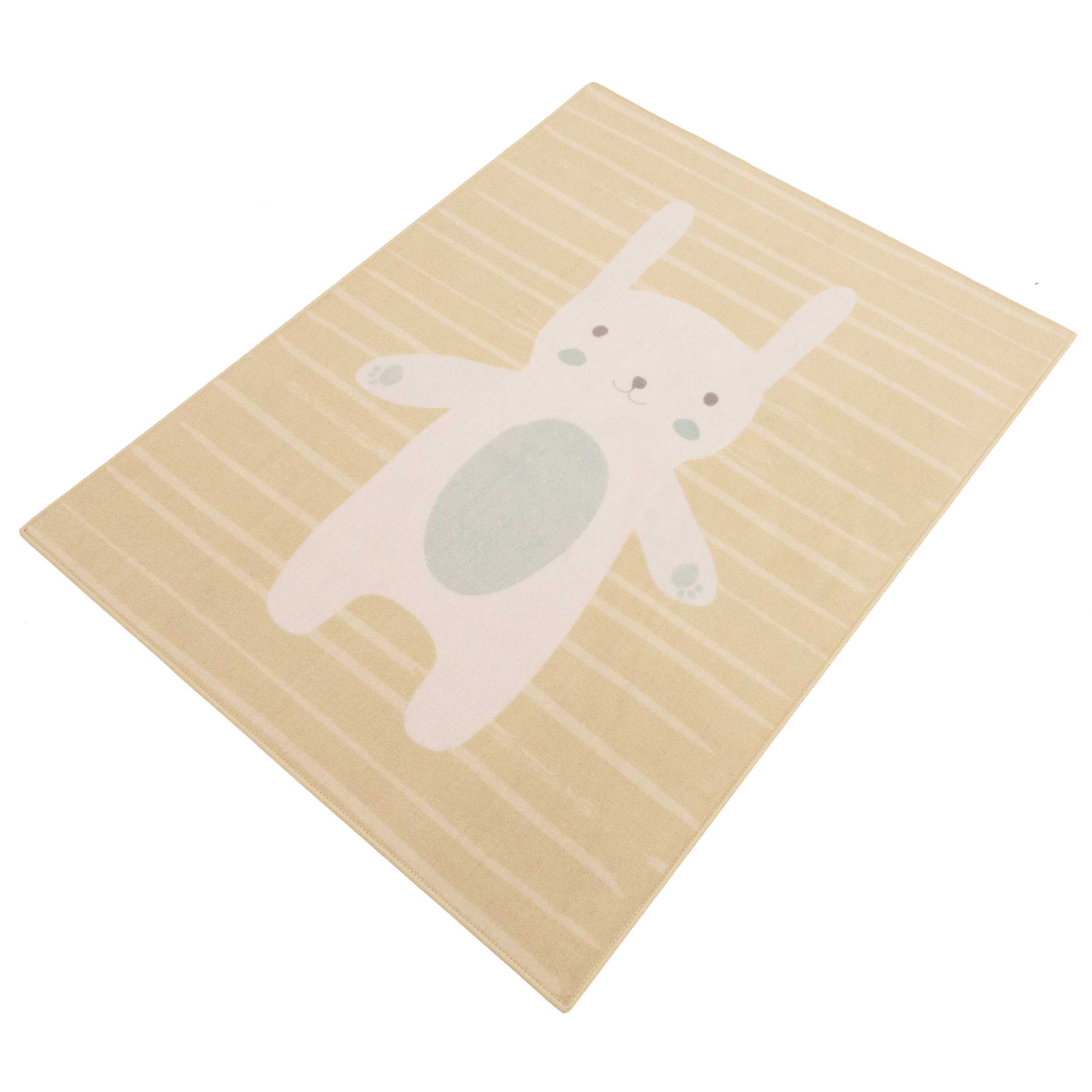 Tapis enfant Bunny - beige - Image 5