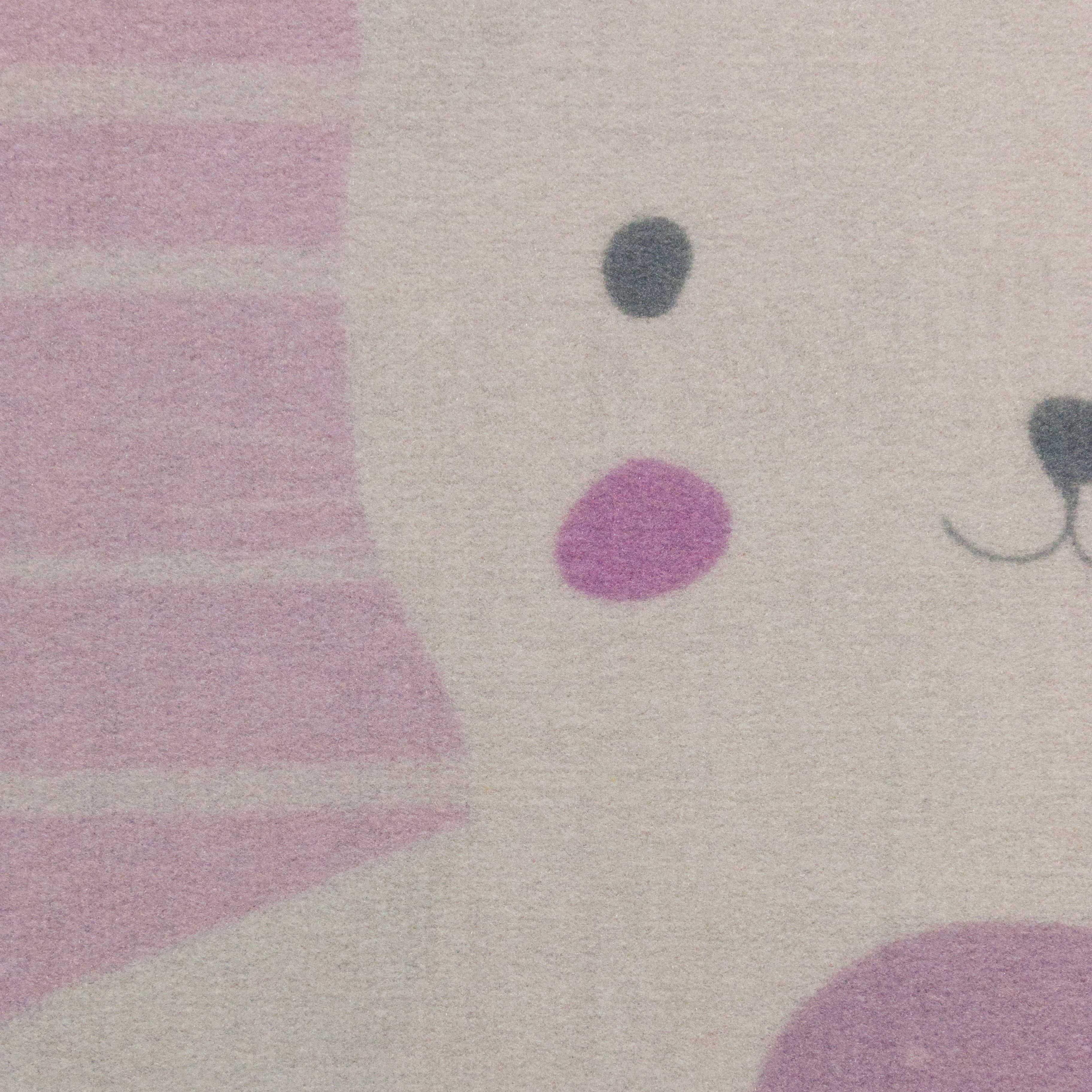 Tapis enfant Bunny - rose - Image 2