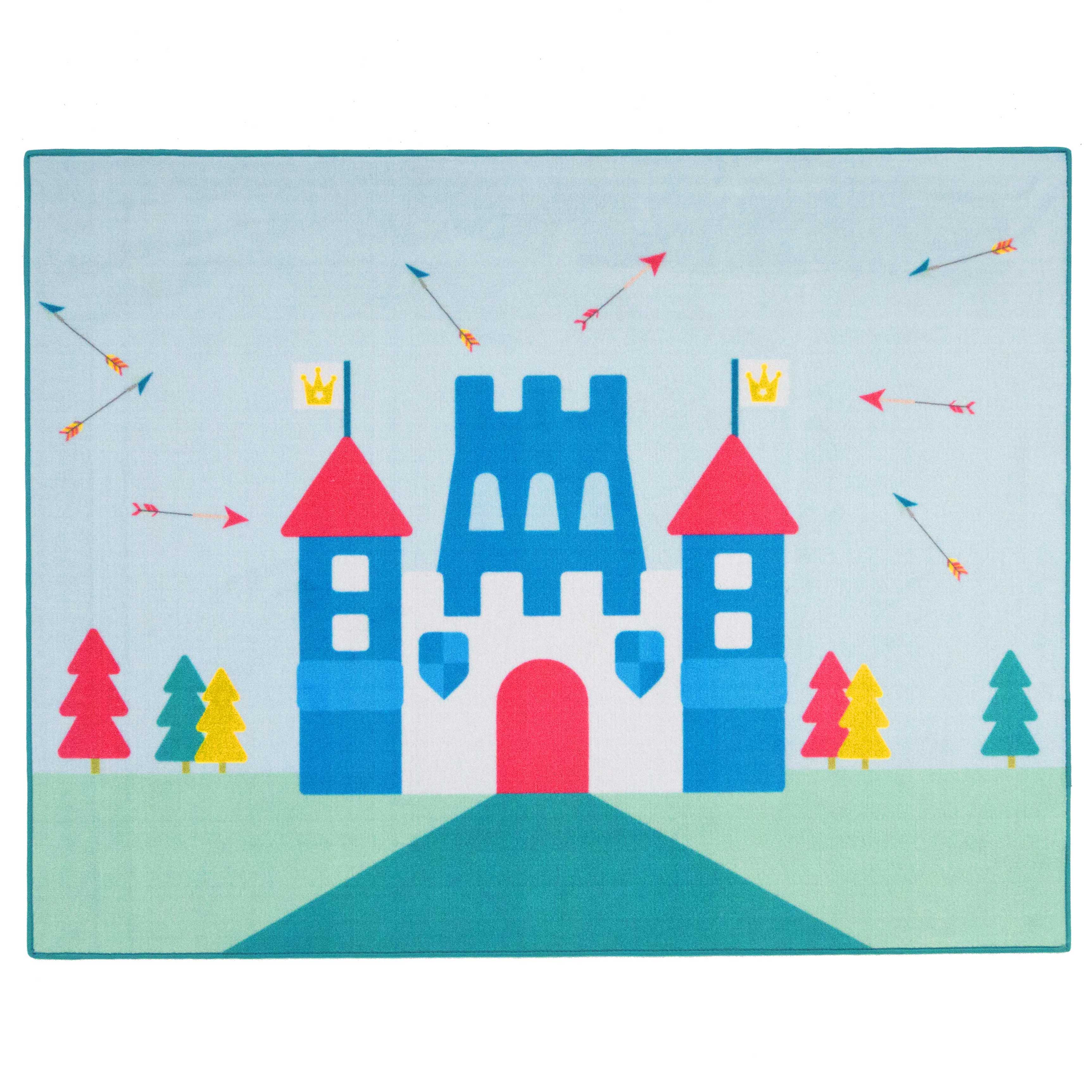 Tapis enfant Little Prince Castle
