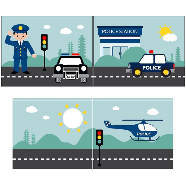 Tente de lit Police - Image 3