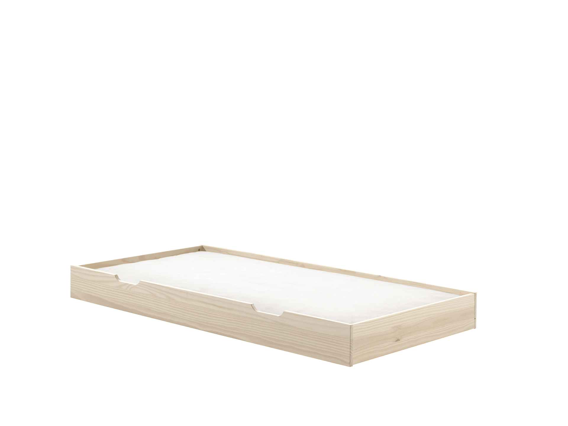 Tiroir de lit Friedrich | 90 x 200 cm | Milky Pine design - Image 4