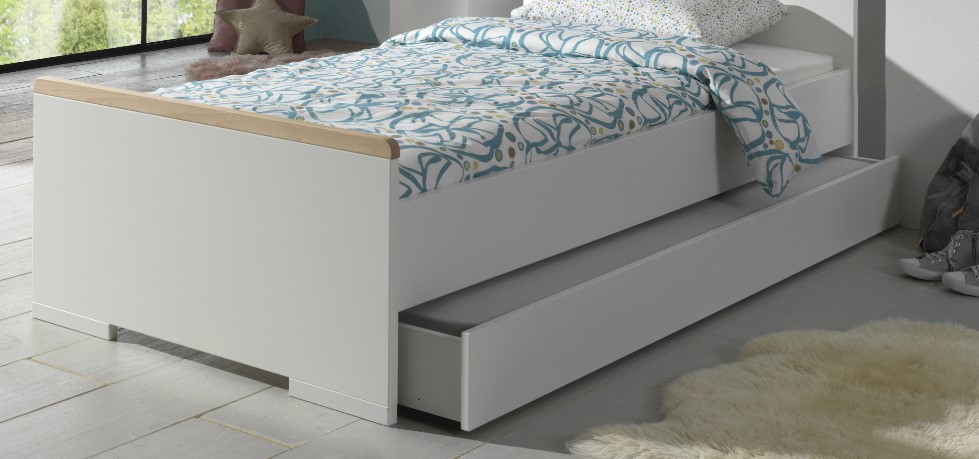 Tiroir de lit London - blanc - Image 6