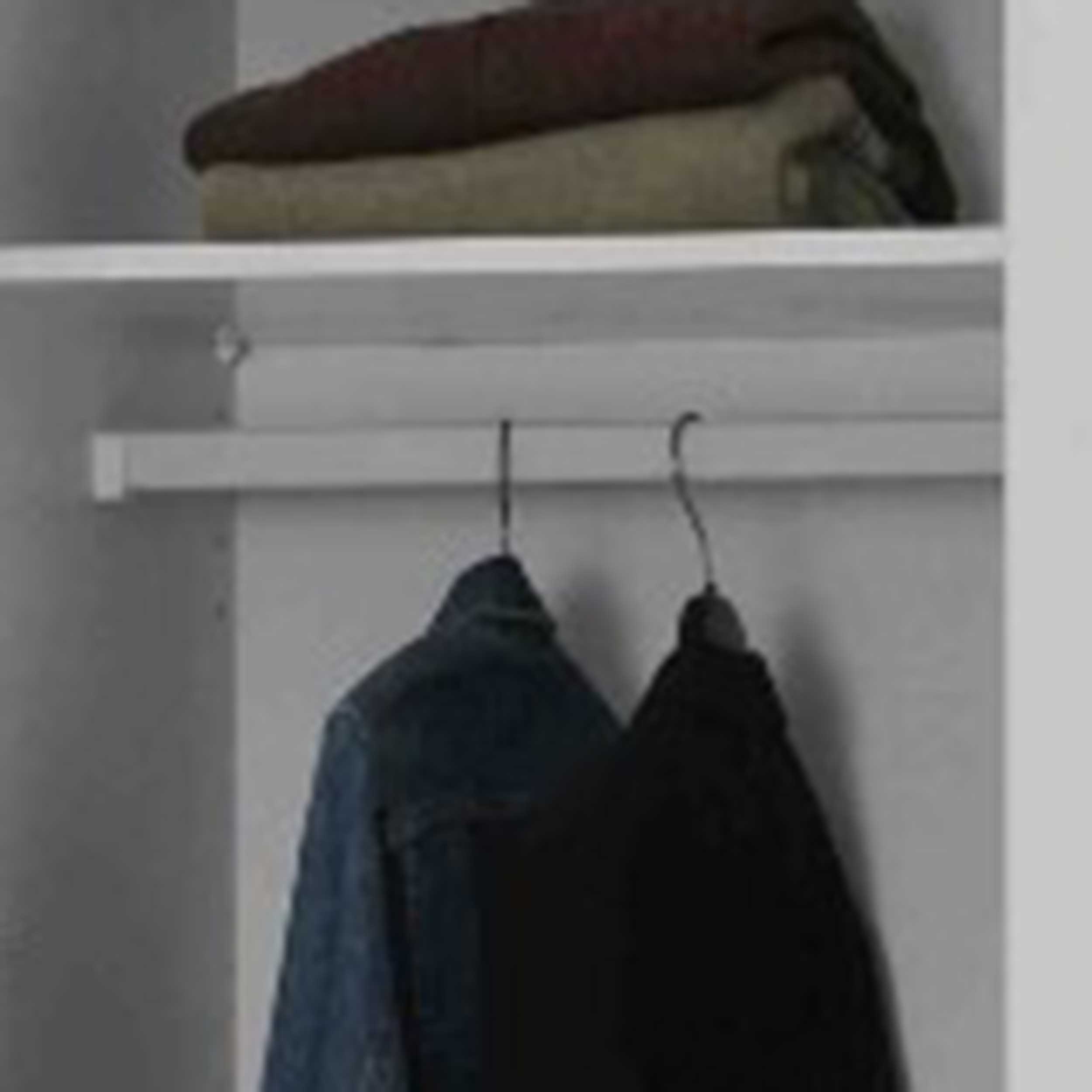 Tringle supplémentaire pour l'armoire Lara 2 portes