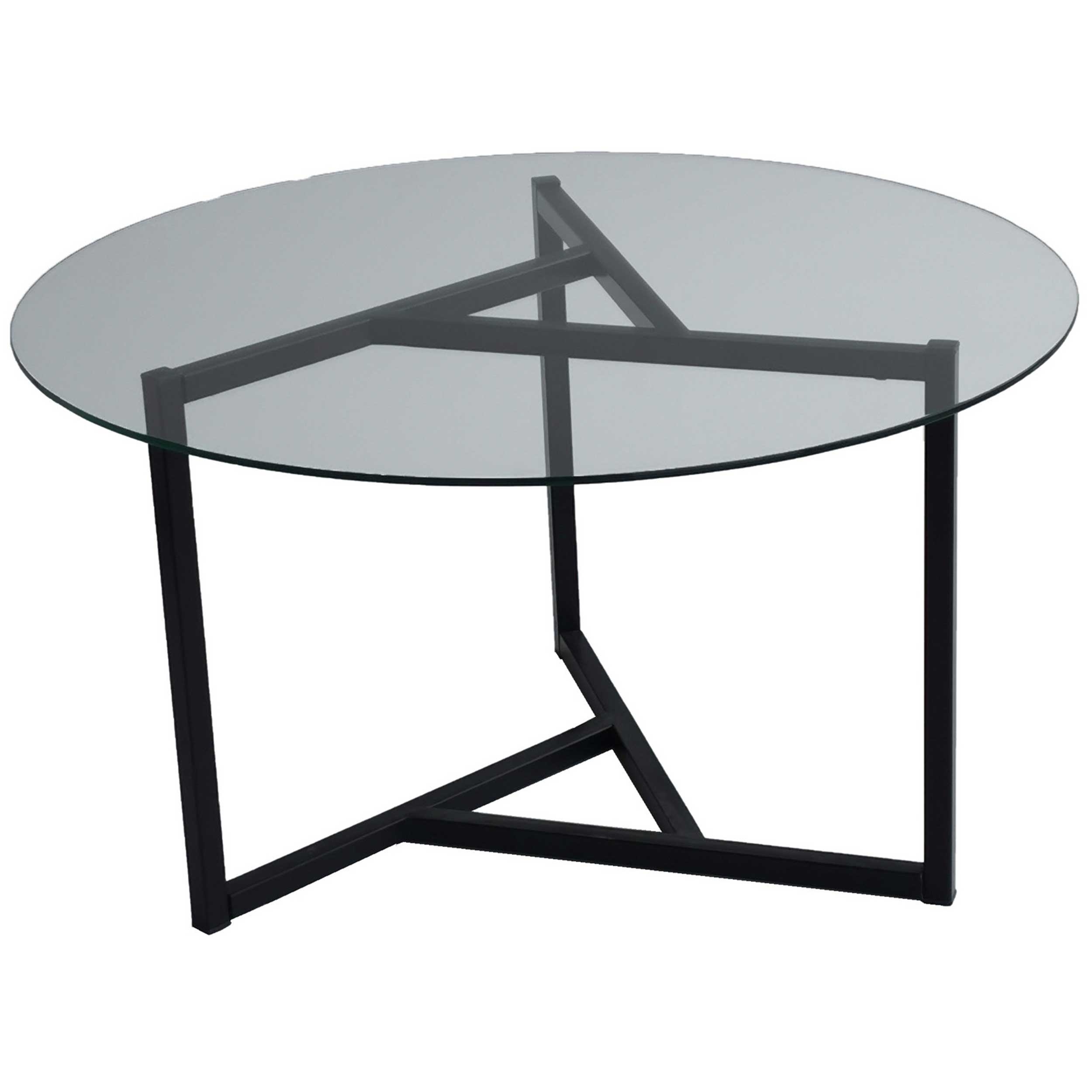 Trio G Table basse | Structure en métal | Transparente, noire - Image 3
