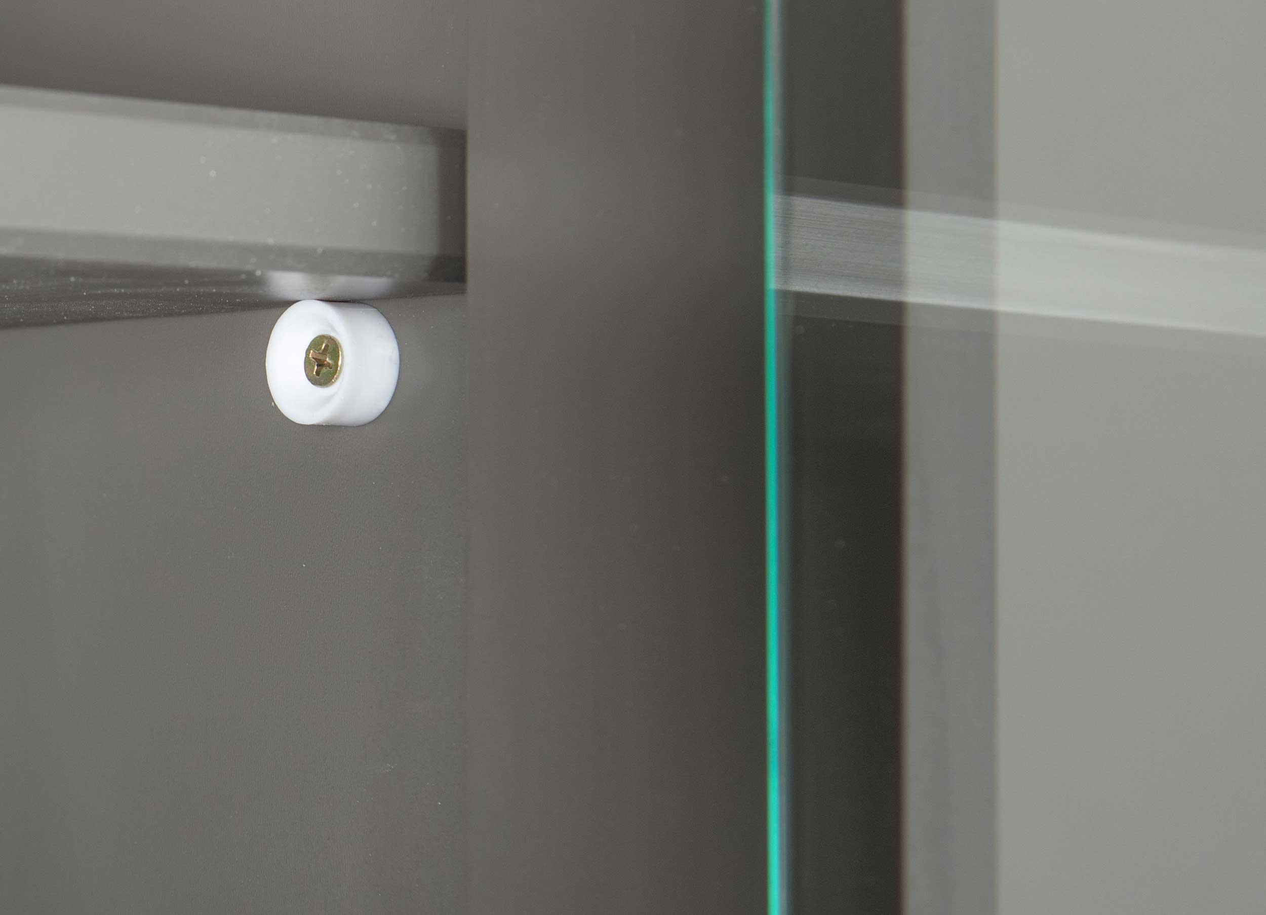 Vaisselier Cerci 131 cm à 5 portes & 3 tiroirs - gris - Image 7