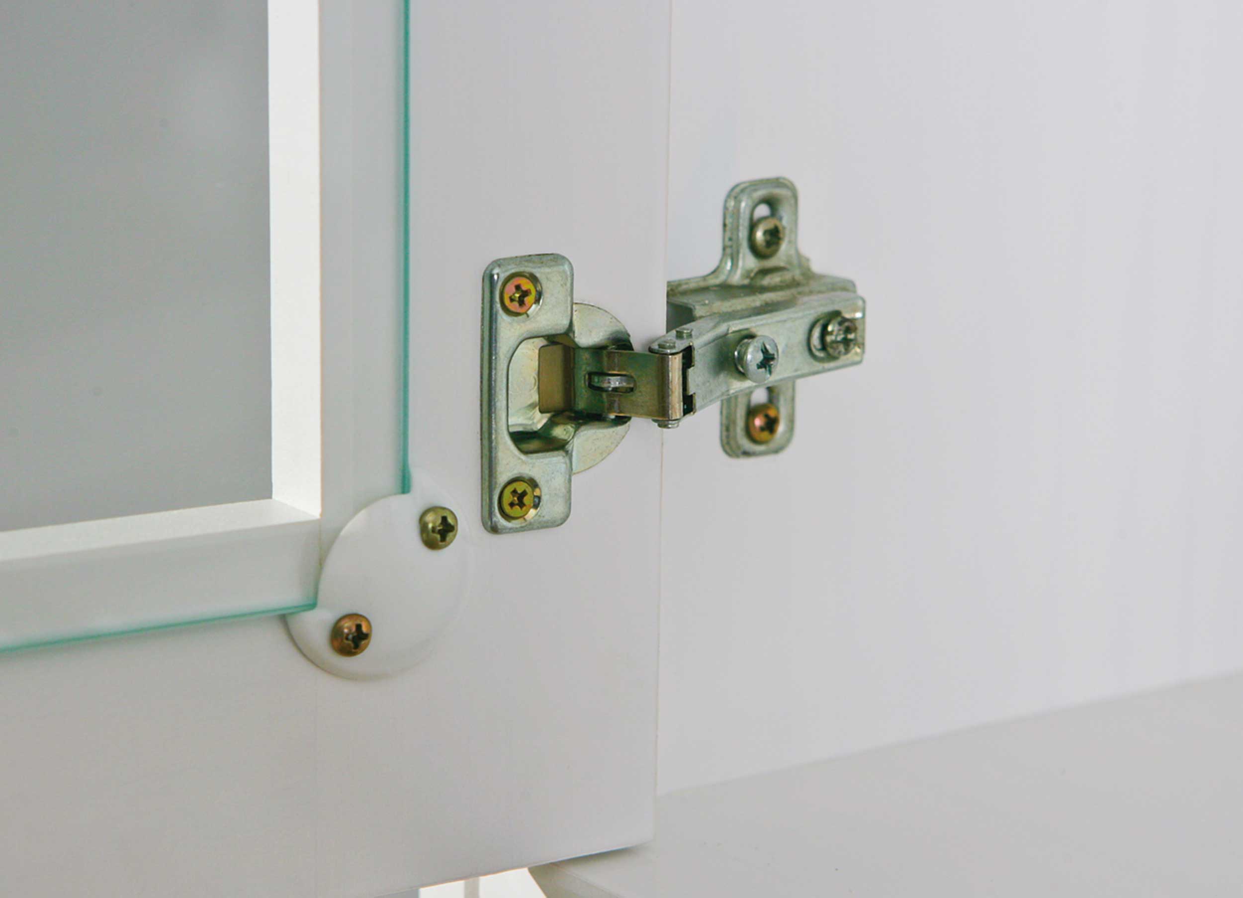 Vaisselier Westerland étroit campagne - blanc/brun - Image 4