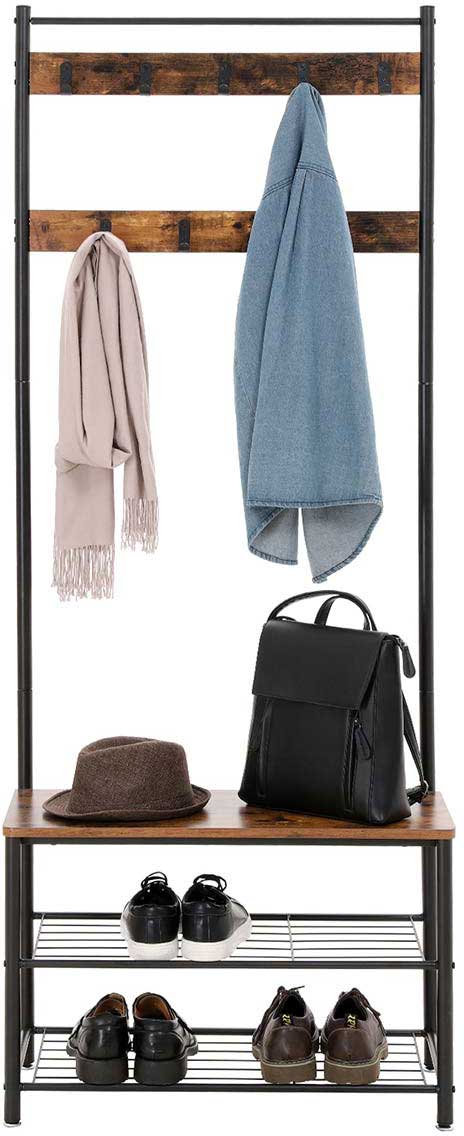 Vestiaire Taio industriel - brun/noir - Image 2