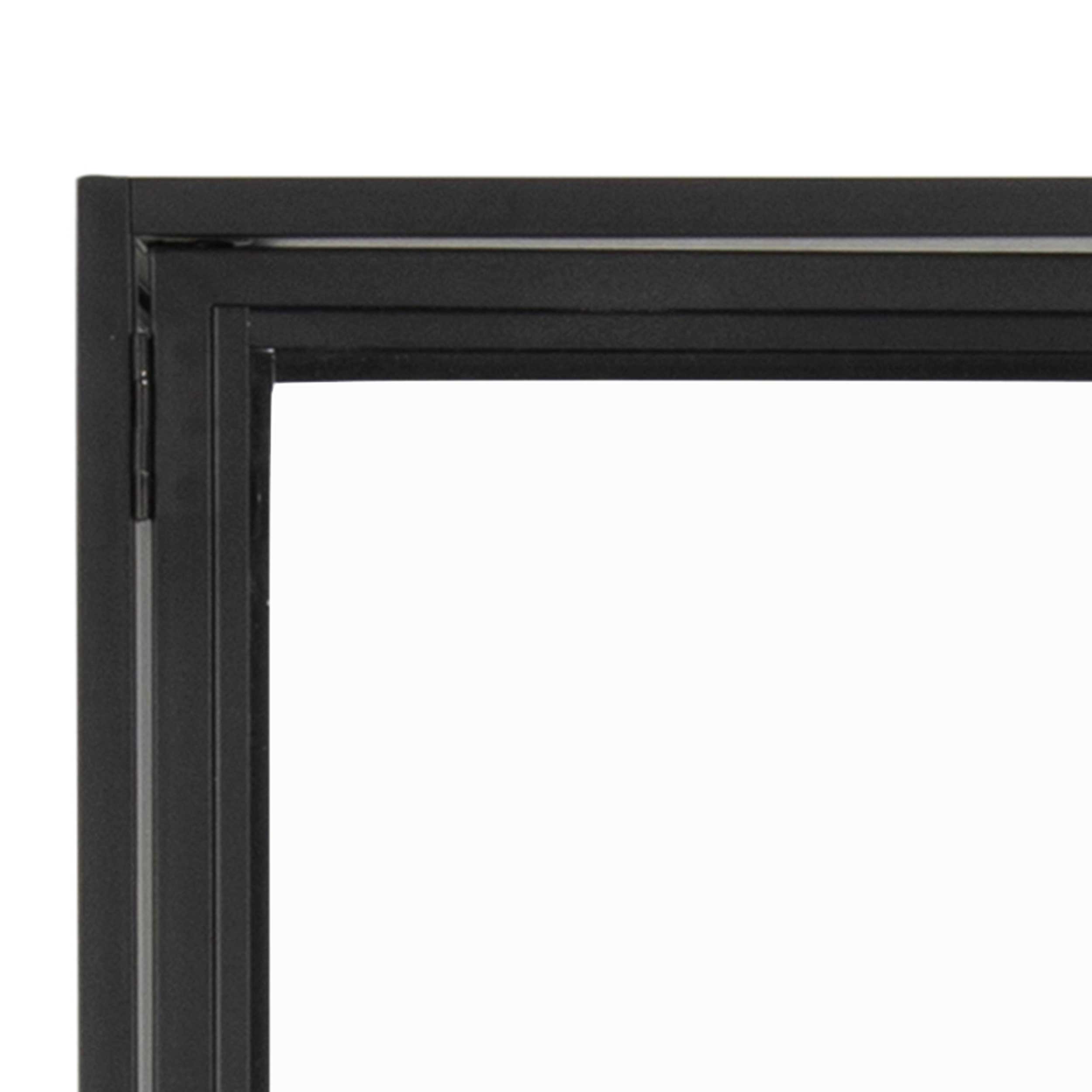 Vitrine Dover 77cm à 2 portes - noir - Image 6