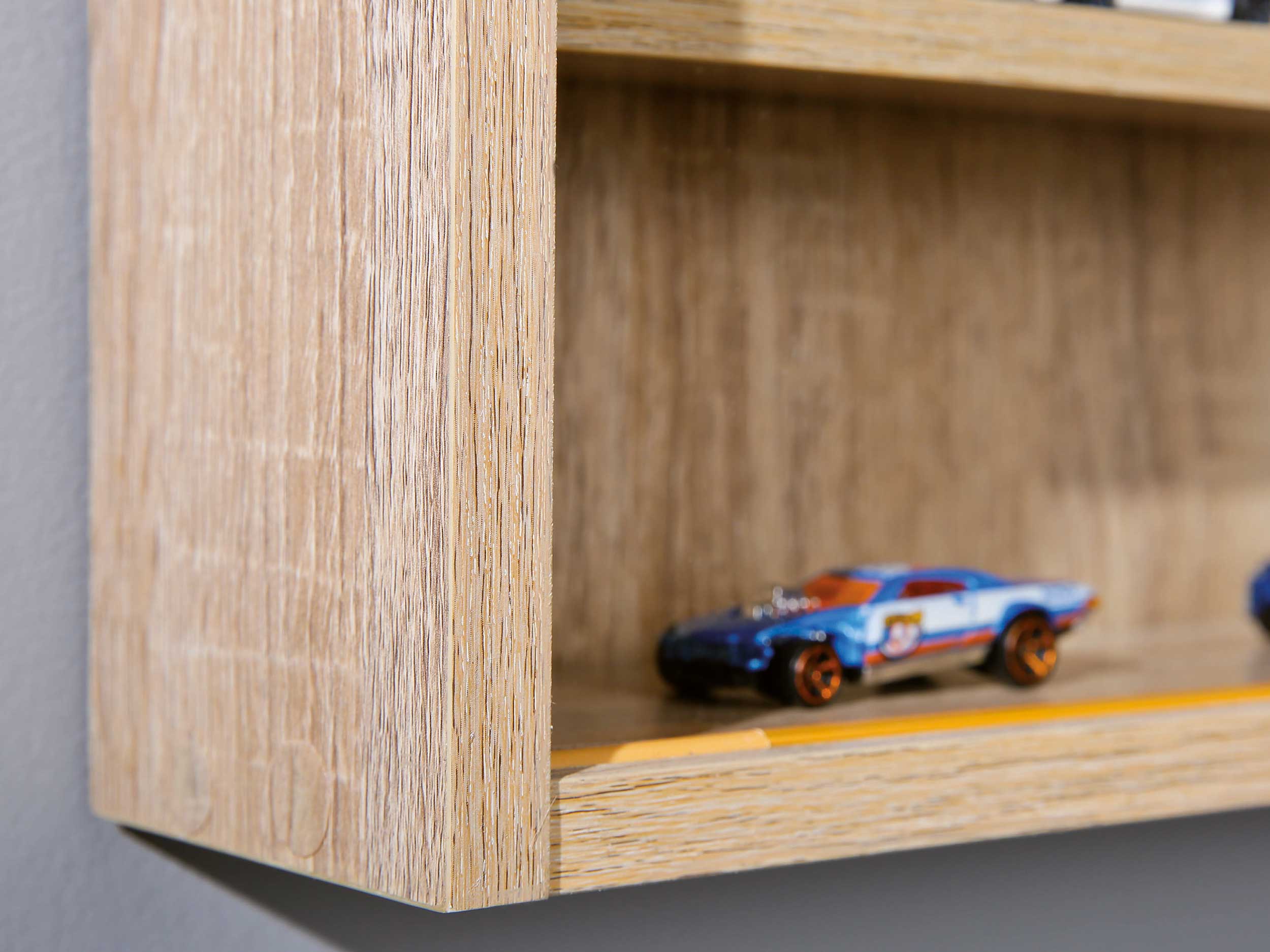 Vitrine suspendue Collecty - chêne - Image 2