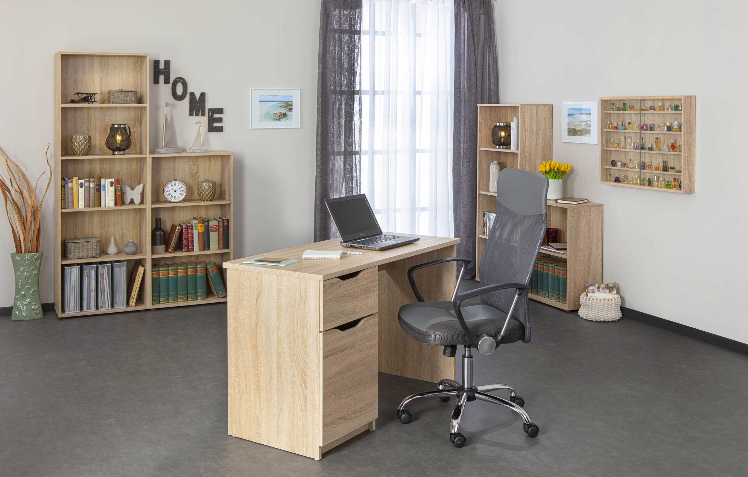 Vitrine suspendue Collecty - chêne - Image 9