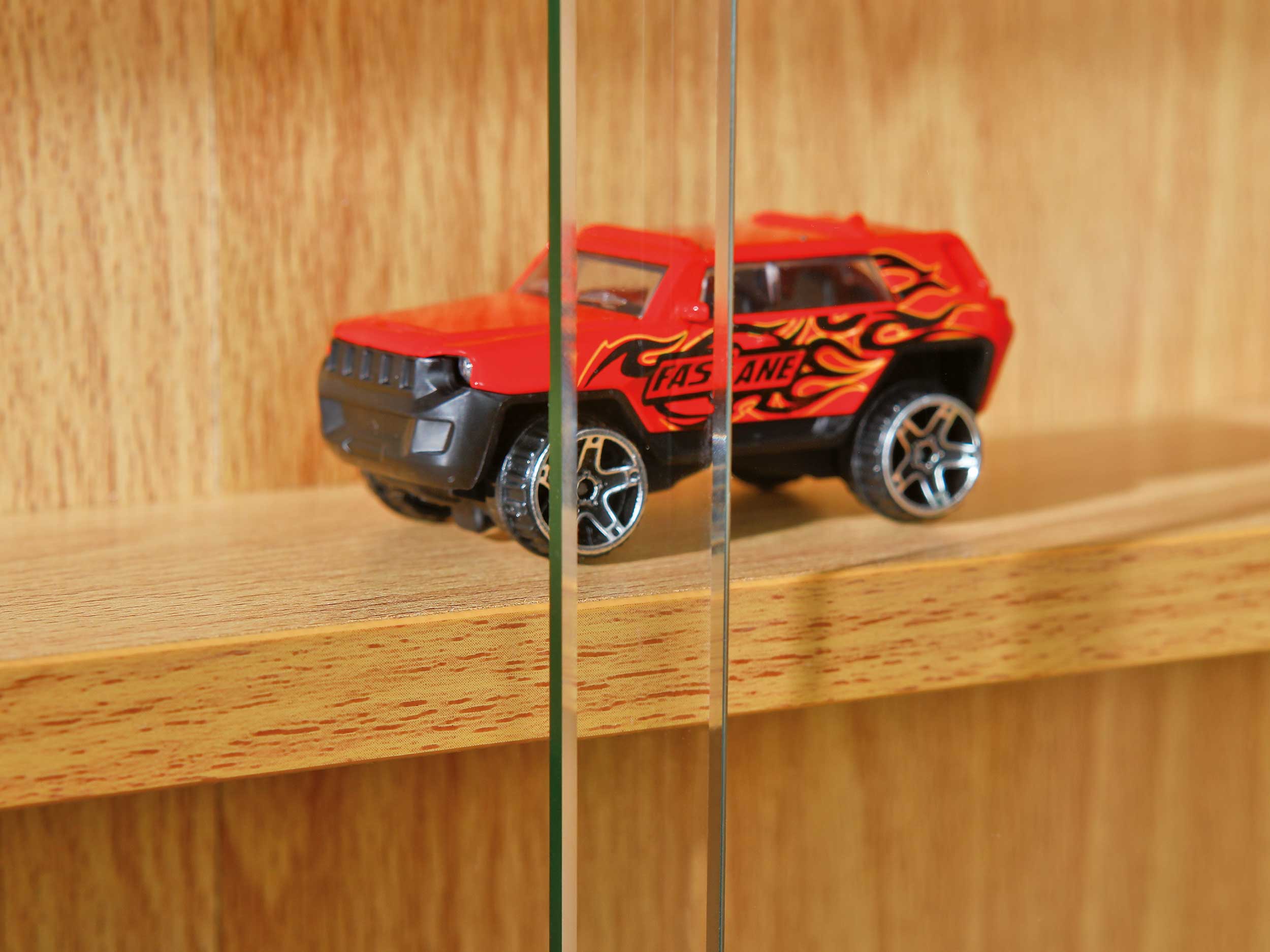 Vitrine suspendue Collecty - hêtre - Image 2