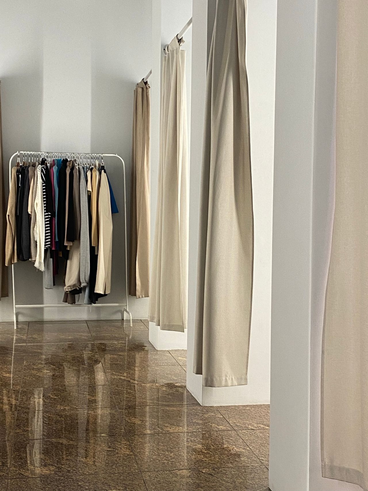 Cabine d’essayage boutique